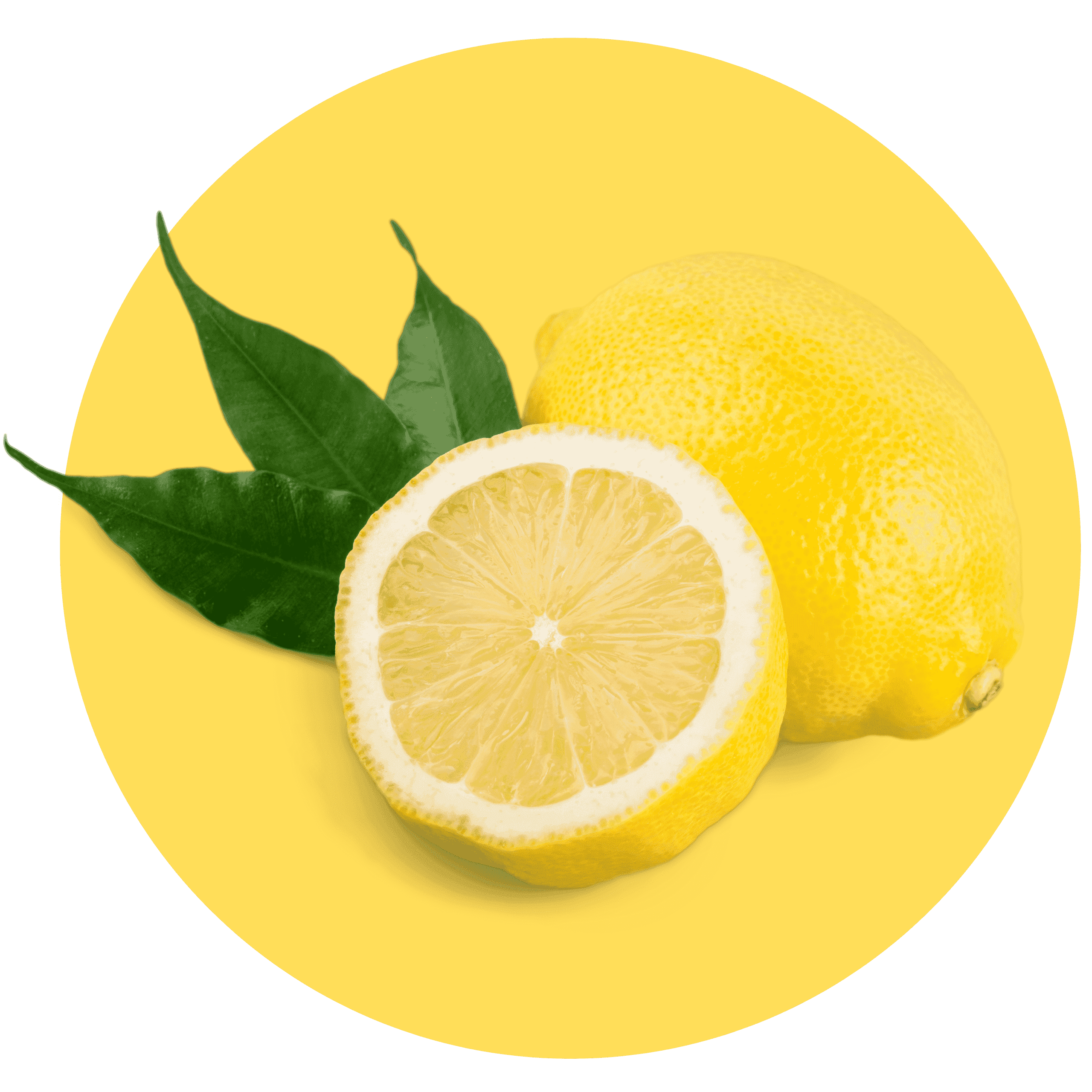 Graphic of a fresh lemon