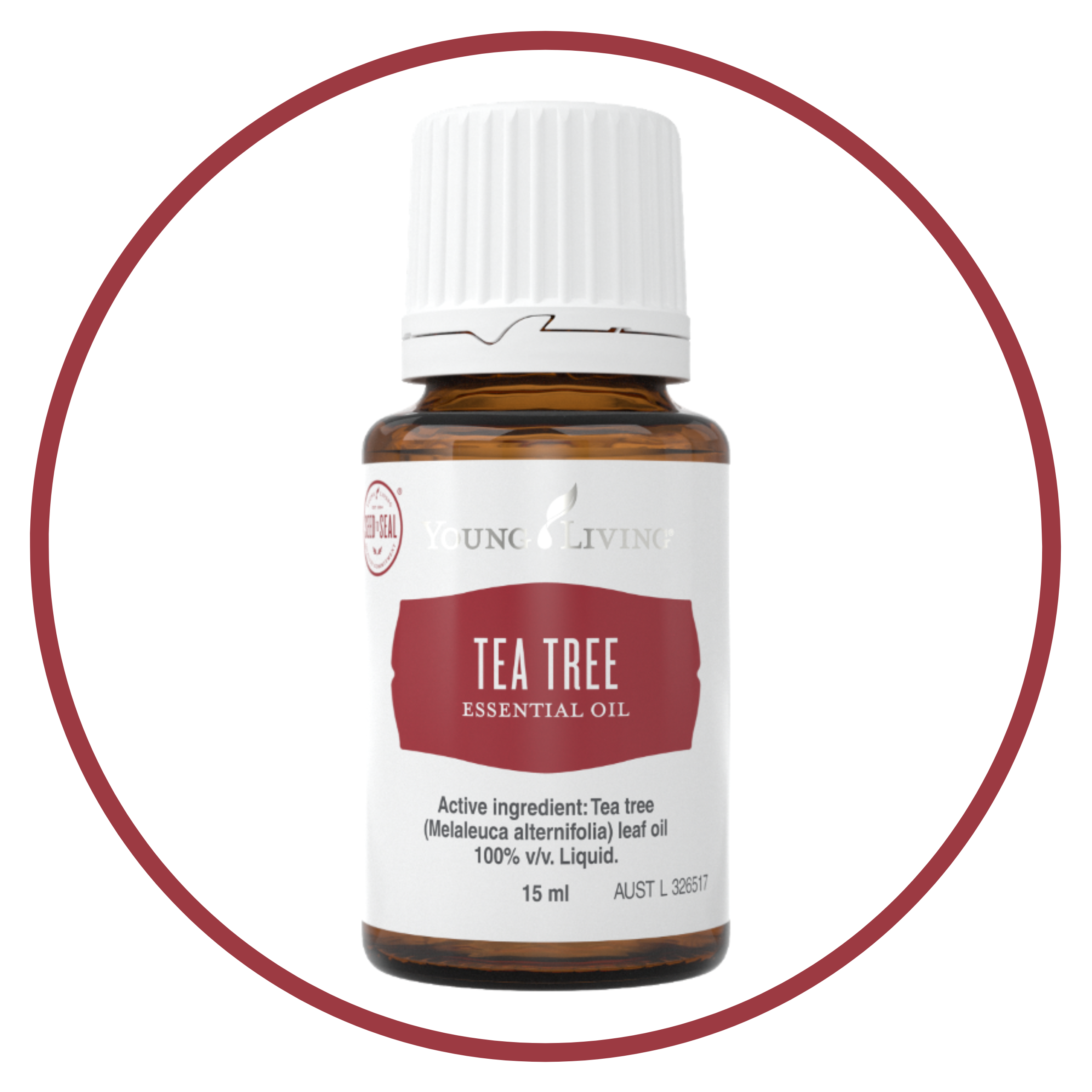 Image of Young Living 'Tea Tree' essential oil bottle